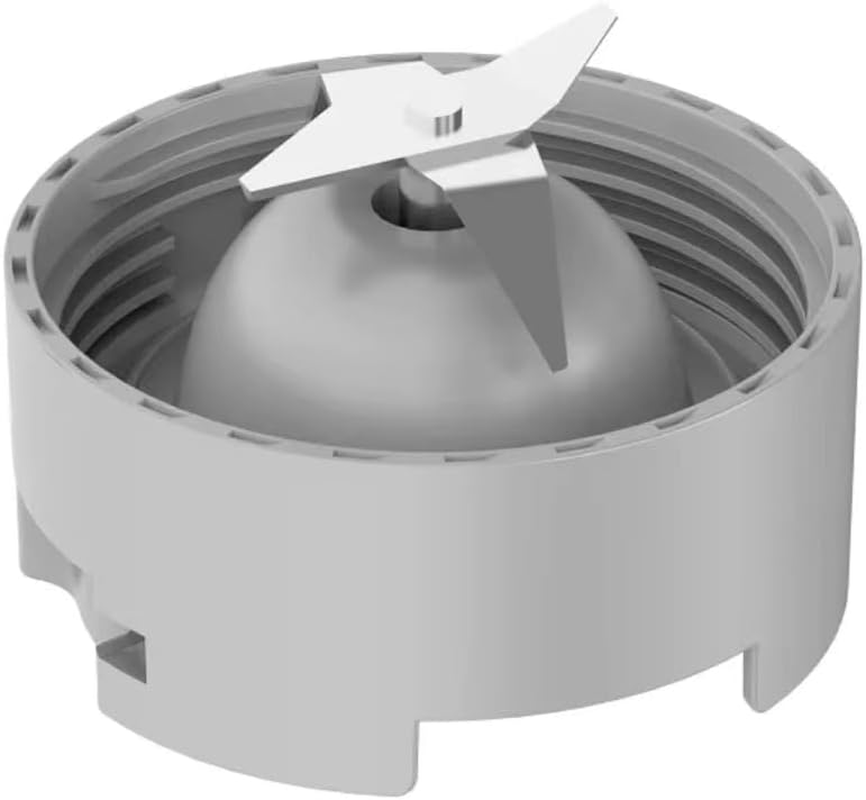 OTE Smoothie Blender, Retro Kitchen Small Glass Blender for Shakes and Smoothie with 400Ml Glass Container to Go (Beige)