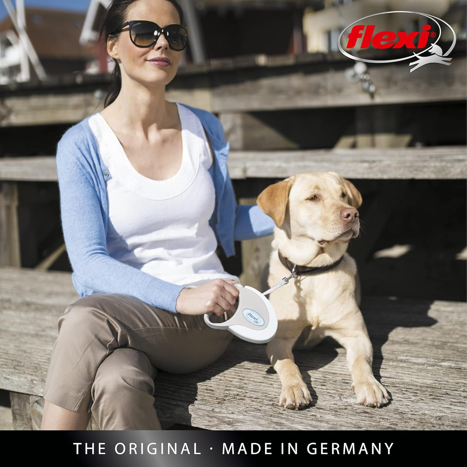 Flexi Style Tape Mint Medium 5M Retractable Dog Leash/Lead for Dogs up to 25Kgs/55Lbs image number 3