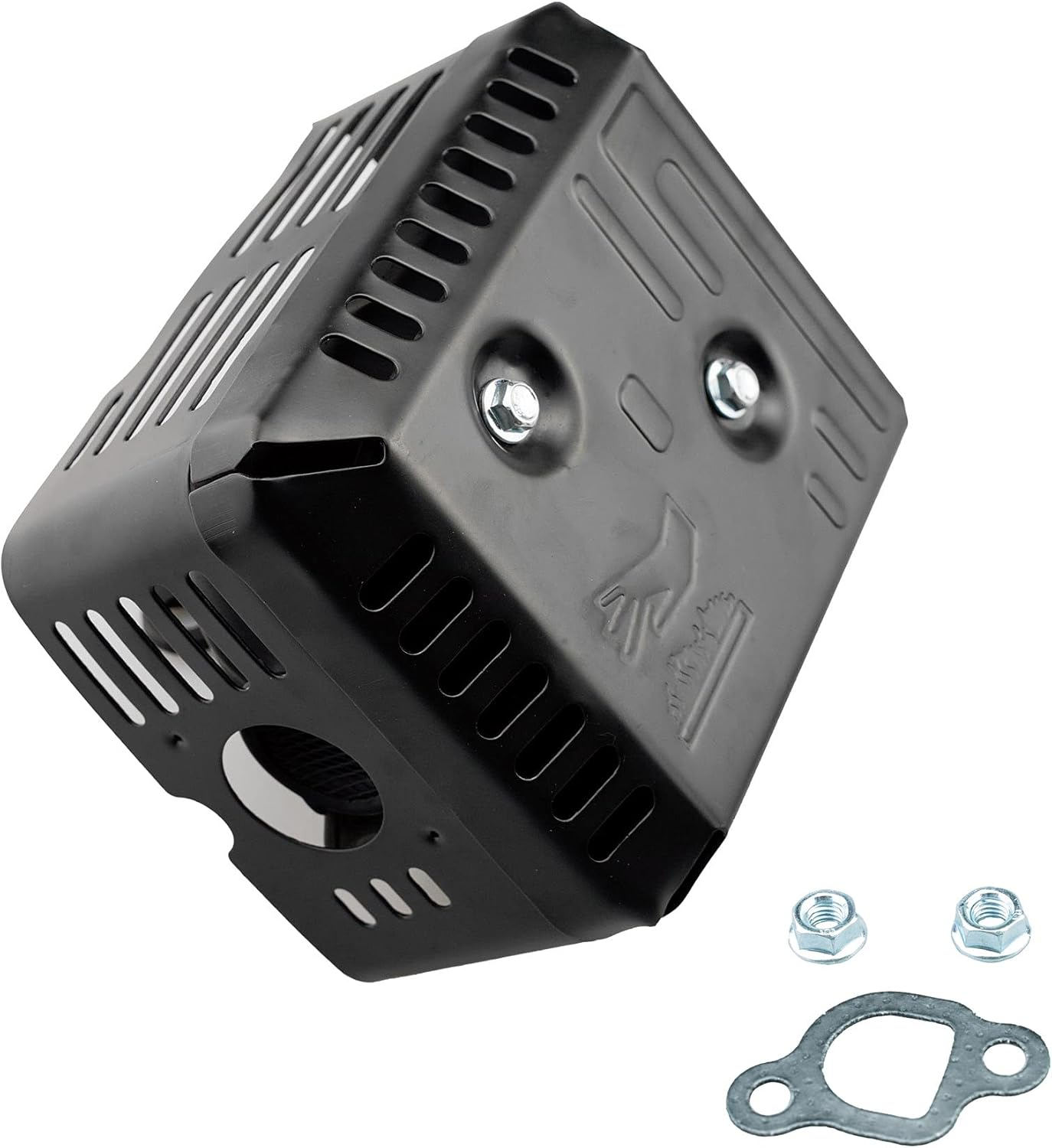 HZ Muffler Kit for Honda GX120 GX160 GX200 Engine Harbor Freight 212 173 Lifan Rato Go Kart Generac Champion 163Cc 196Cc 208Cc Engine image number 1