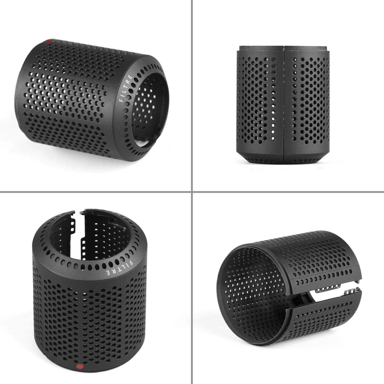 Hair Dryer Dustproof Universal Filter Cover for Dyson HD01 HD03 HD08 HD15, Detachable Hair Dryer Outer Strainer Filter Cage Replacement Parts