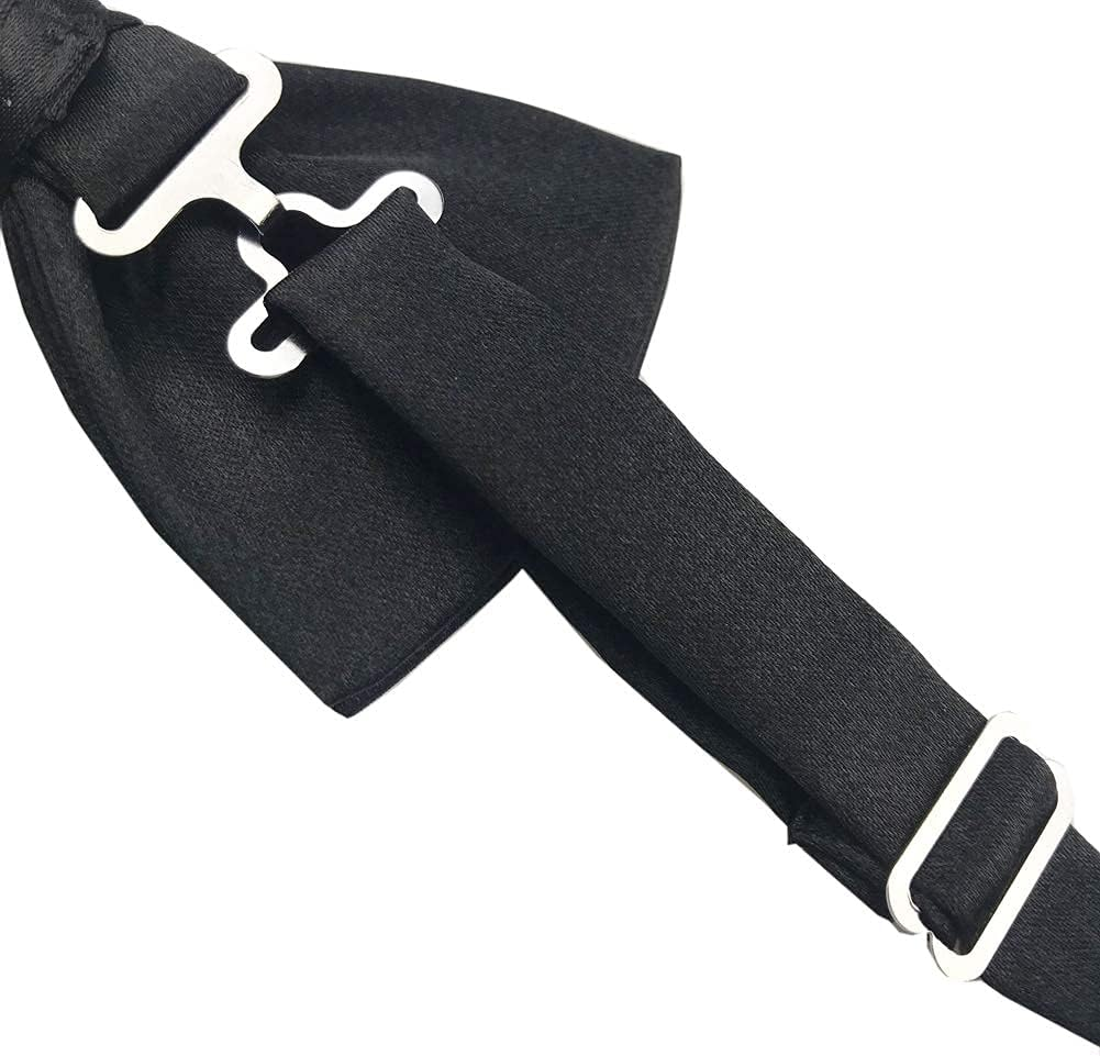 Medsuo Adjustable Bowtie, Men Bowtiepre-Tied Bow Tie for Parties image number 5