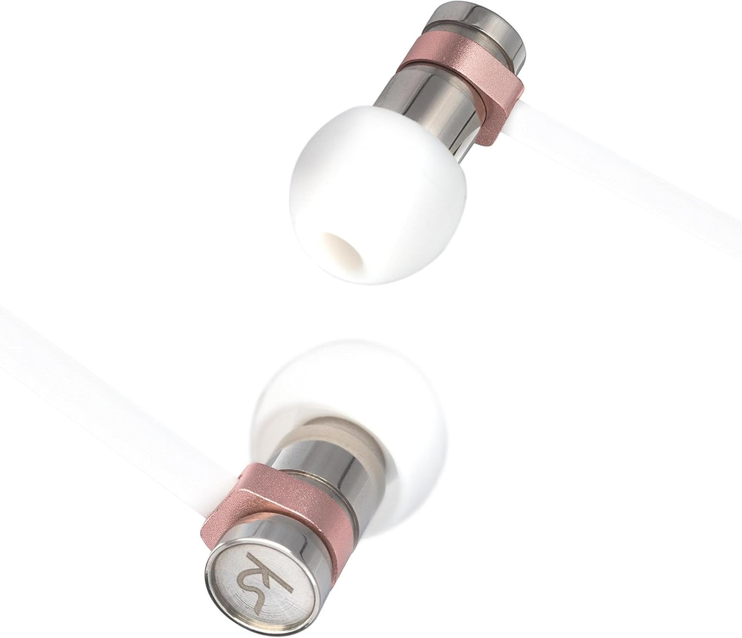 Kitsound Nova In-Ear Headphone with Microphone for Smartphones and Tablets - Rose Gold image number 3