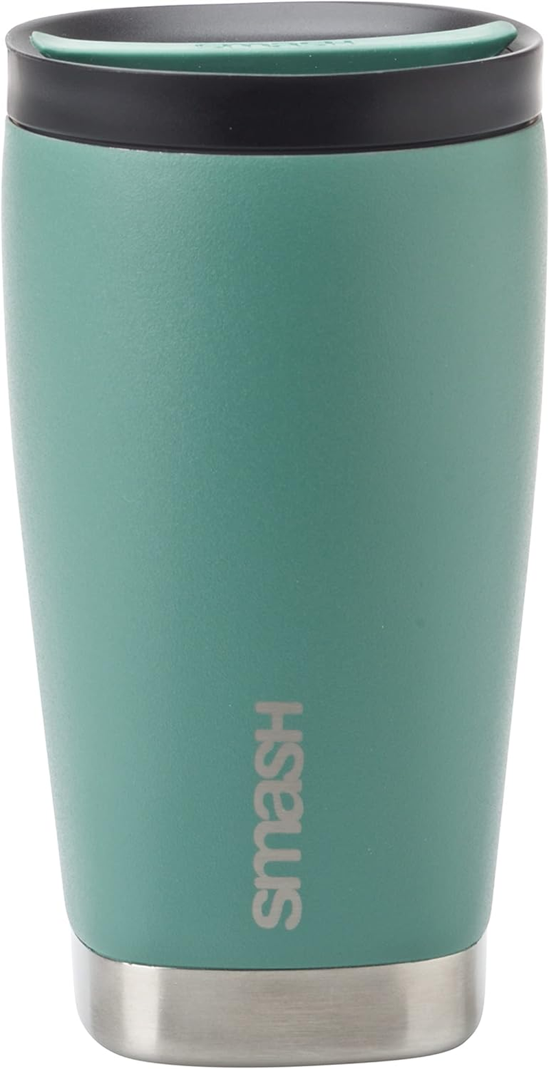 Smash Stainless Steel Twist & Lock Coffee Travel Cup/Mug 350Ml/ 12 Fl Oz Blush