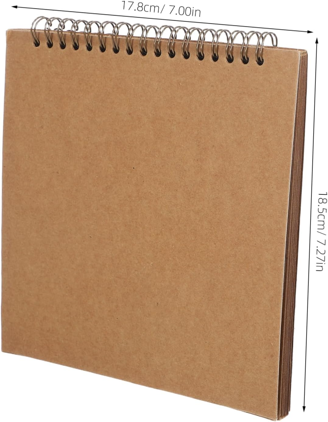 Amosfun DIY Scrapbook Photo Album Capacity Paper Keepsake Book for Weddings Anniversaries Family Events and Reliable Memory Storage For image number 6