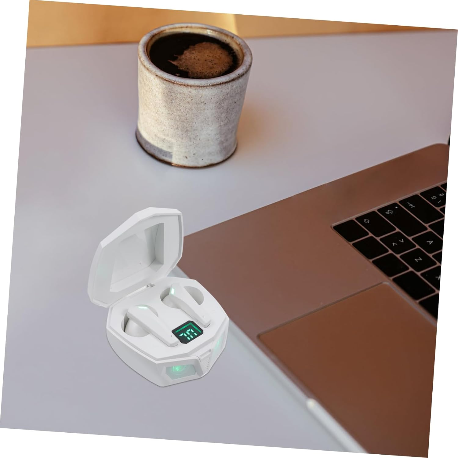 Hoement Wireless in Ear Gaming Headphones with Driver Low Latency Surround Sound Lightweight Portable Stereo Earbuds for Model image number 4