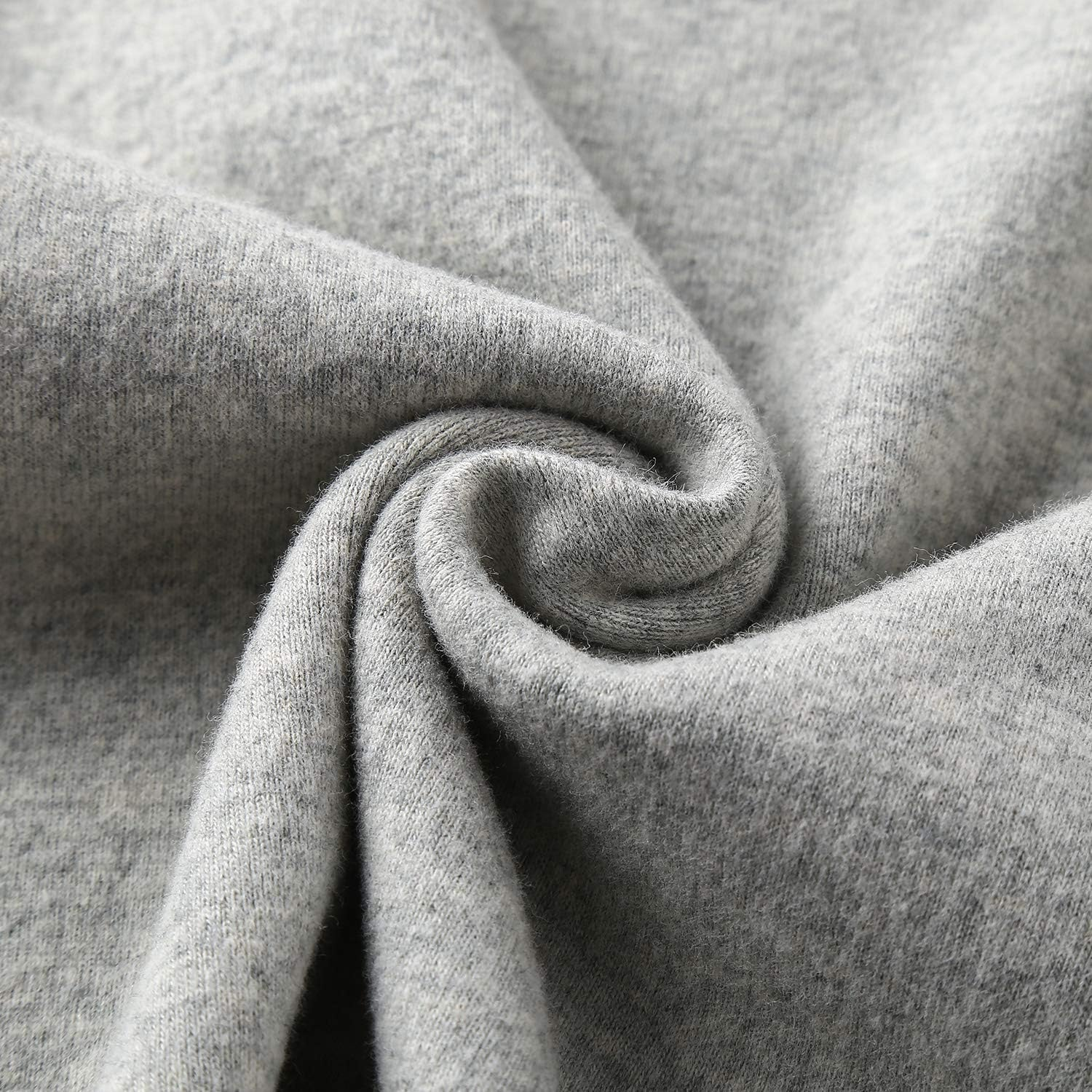 CUNYI Boys Girls Turtleneck Long Sleeve Soft Cotton T-Shirts Solid Color Warm Tee Tops image number 3