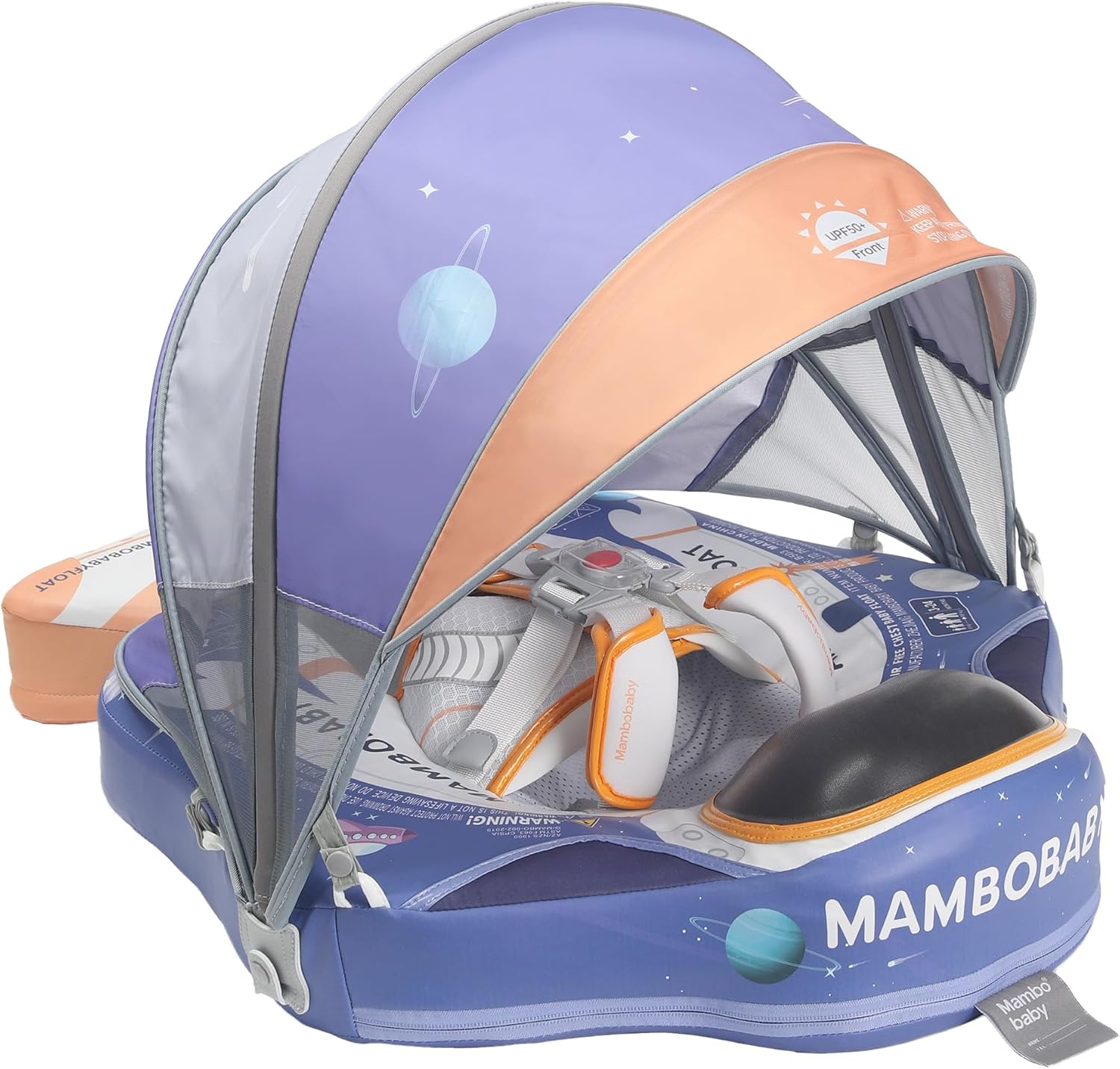 Upgrade Mambobaby Float for Infant Waist Swimming Ring Swim Trainer Life Vest Non-Inflatable Floats Toys with Adjustable Safety Strap