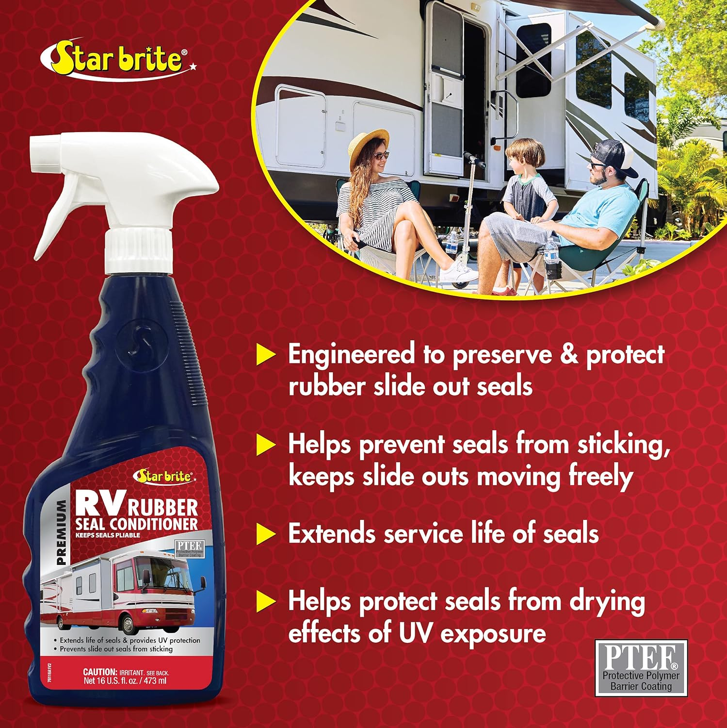 Star Brite 76116 Premium RV Rubber Seal Conditioner - 16 Oz. image number 1