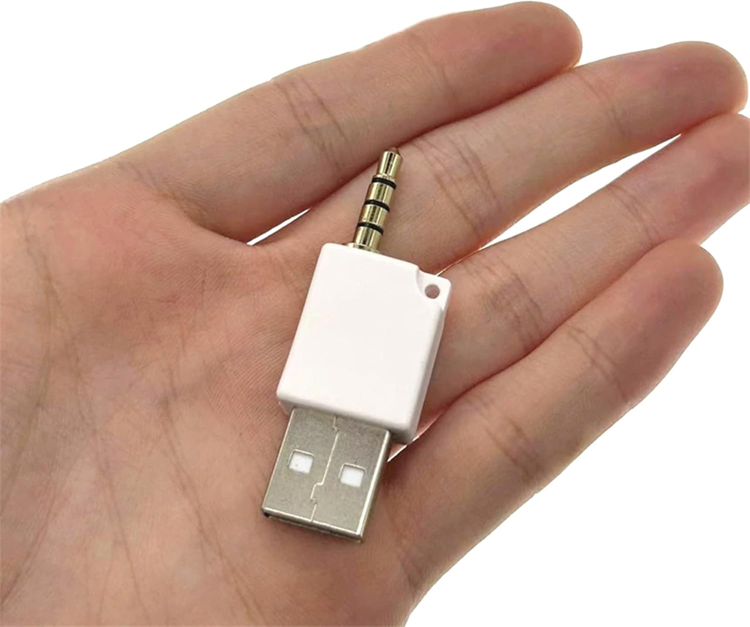 Generic USB Data Sync Charger Cable for Apple Ipod Shuffle 1St 2Nd Gen Generation White Color Charging and Data Transfer Cable for Ipod Devices image number 3