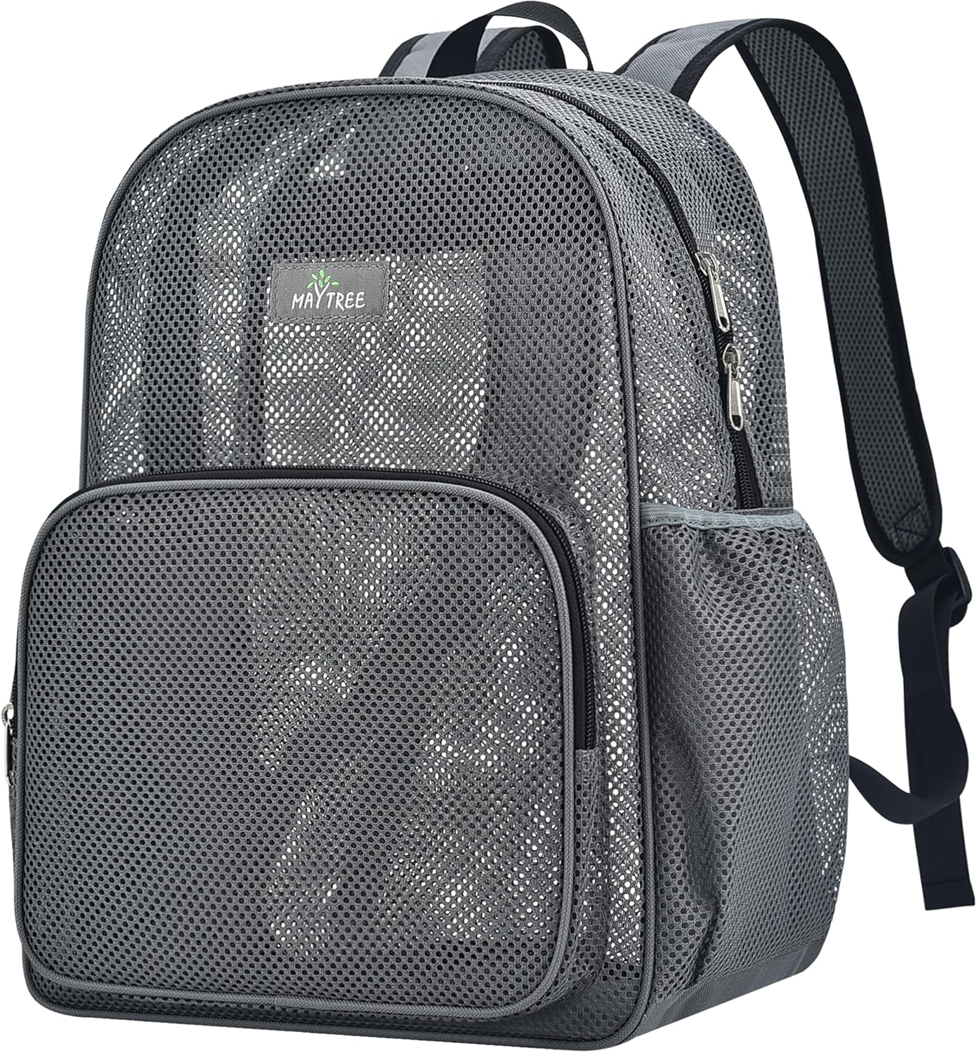 Mini Mesh Backpack, See through Mesh Backpack Small for Commuting, Swimming, Travel, Beach, Outdoor Sports