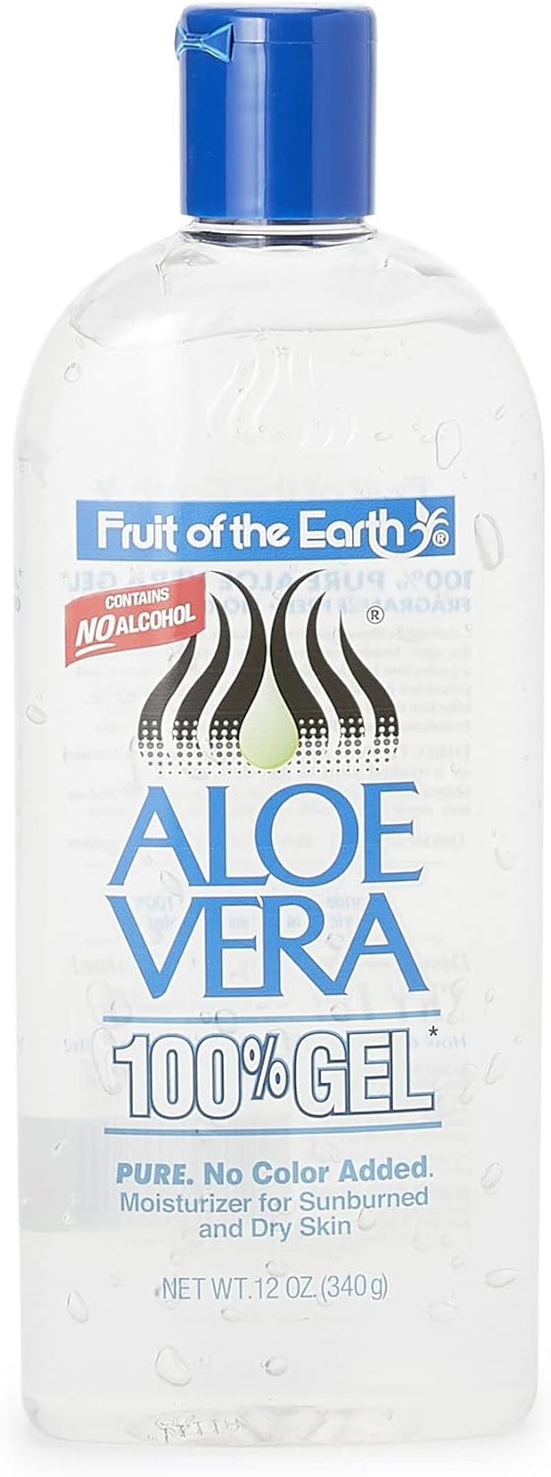Fruit of the Earth Moisturer Gel, Aloe Vera, 12 Ounce image number 1