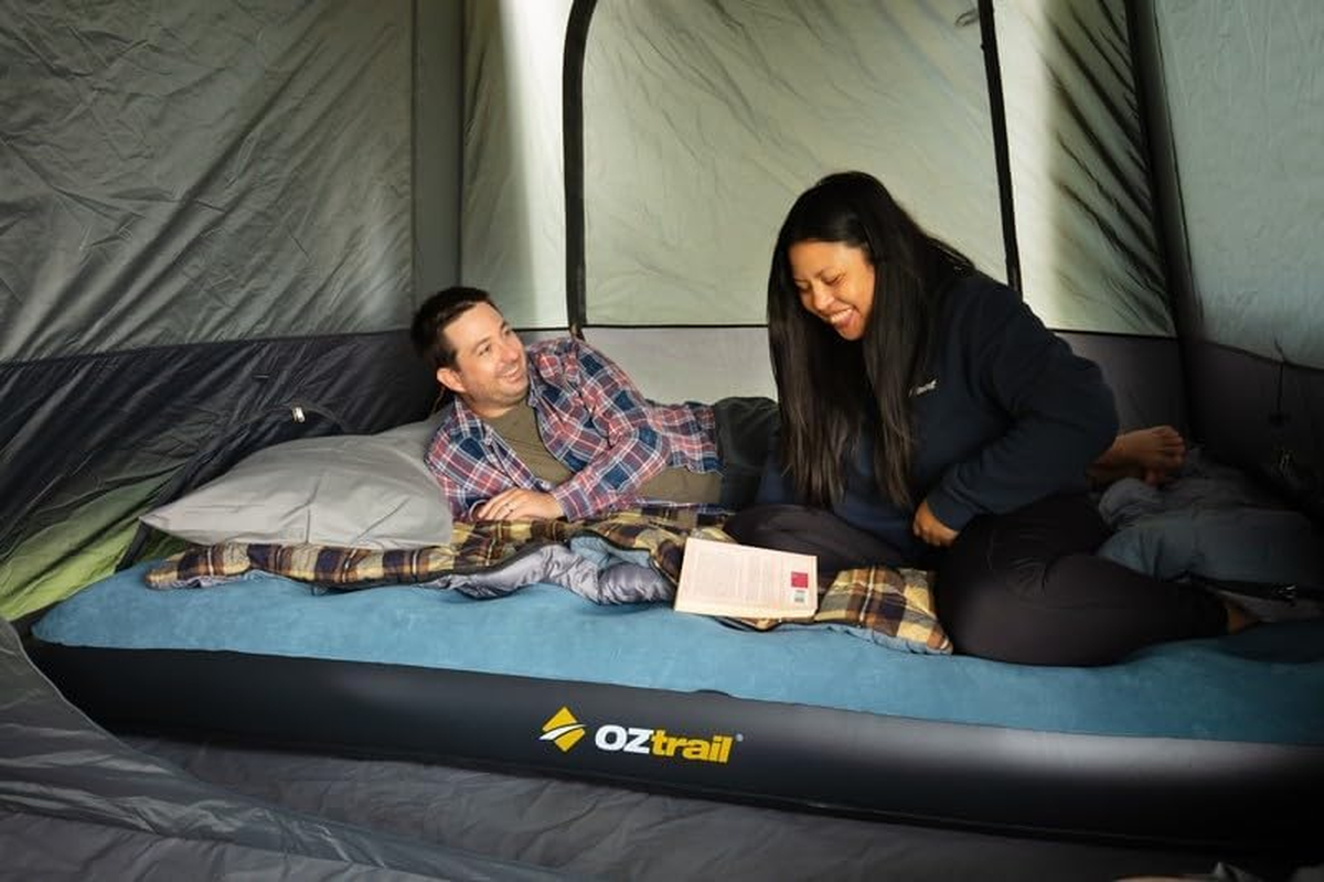 Oztrail Camping Air Bed, Queen Size
