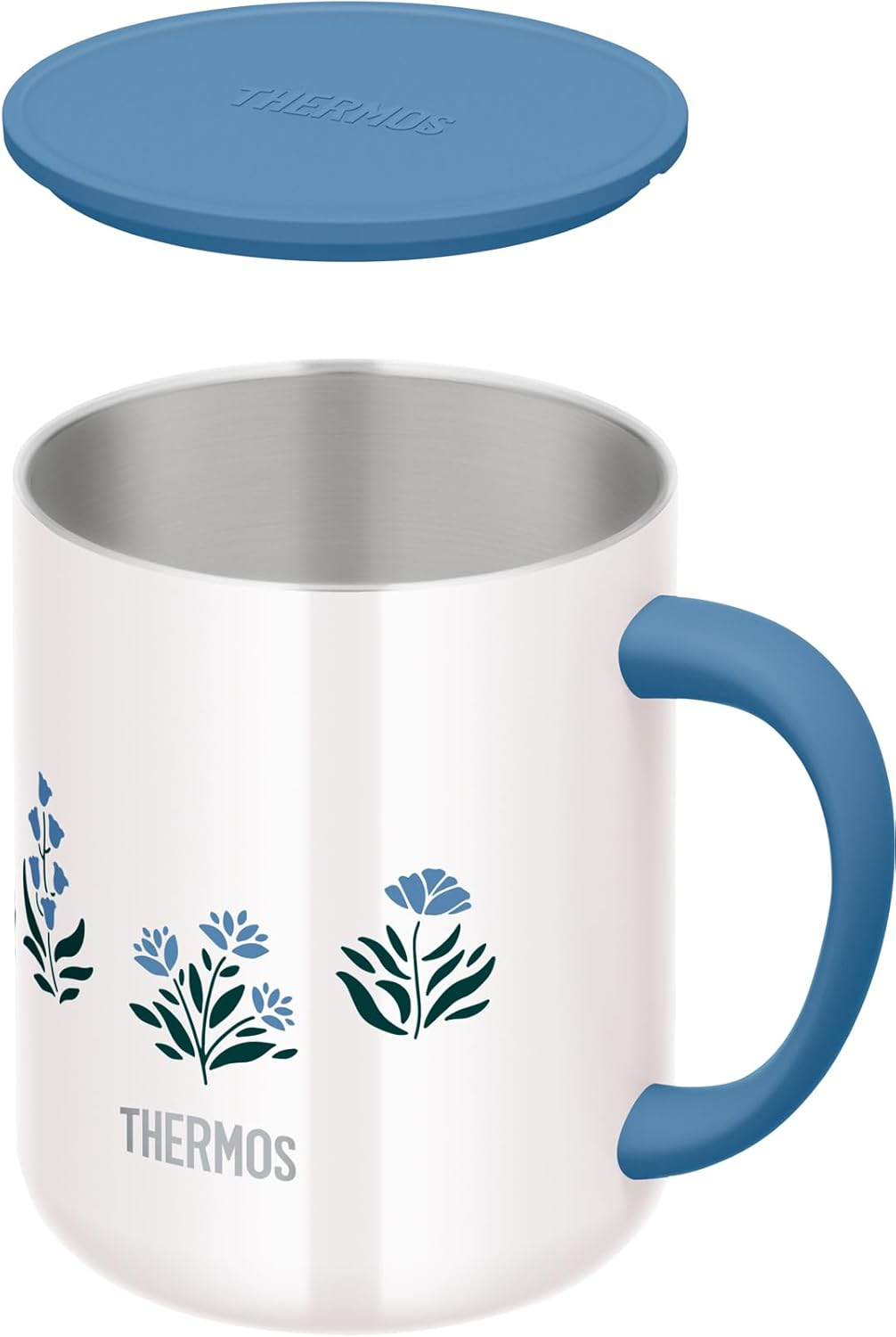 Thermos JDG-453LTD BL Vacuum Insulated Mug, 15.9 Fl Oz (450 Ml), Blue image number 4