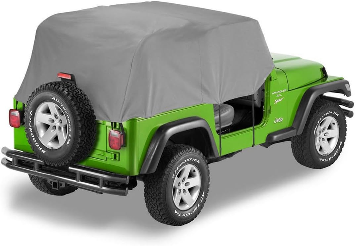 Bestop 81037-09 Charcoal All Weather Trail Cover for 97-06 Wrangler TJ (Except Unlimited)