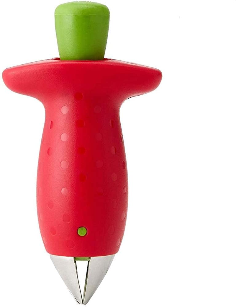 Strawberry Huller, Strawberry Huller Stem and Leaf Remover Multi Function Fruit Corers Tool image number 2