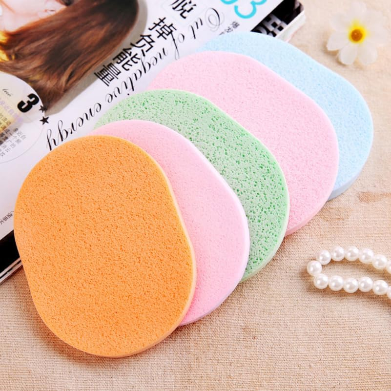 Ipetboom Facial Sponge Esthetician Supplies, 30Pcs Seaweed Facial Sponge Puff for Gentle Face Cleansing, Facial Sponges Compressed for Esthetician Women Makeup Removal Daily Skin Care Tool image number 6