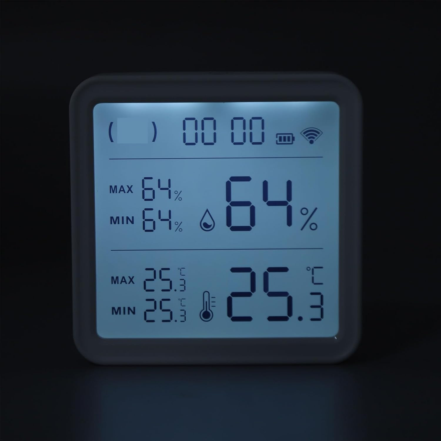 Haofy Adjustable MODI Wifi MODI Thermometer Hygrometer with Low Voltage Detection Time Battery Duration for a Home Office image number 6