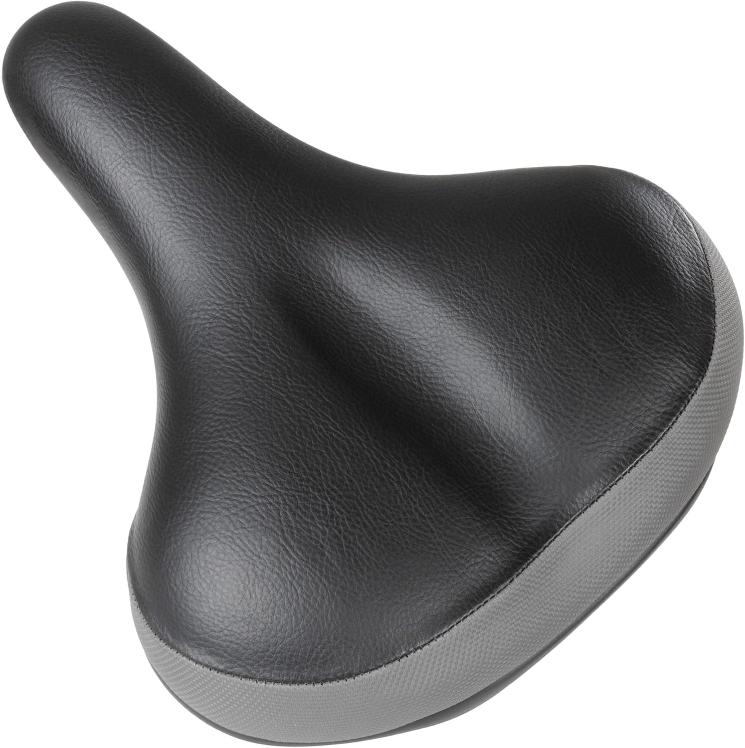 Venzo Bicycle Saddle Wide Seat - Size 26Cm X 22Cm - Compatible with Indoor Stationary Exercise Bikes Peloton, Beach Cruiser - Comfort for Men & Women - Big Large Cushioned Soft Comfortable Padded image number 1