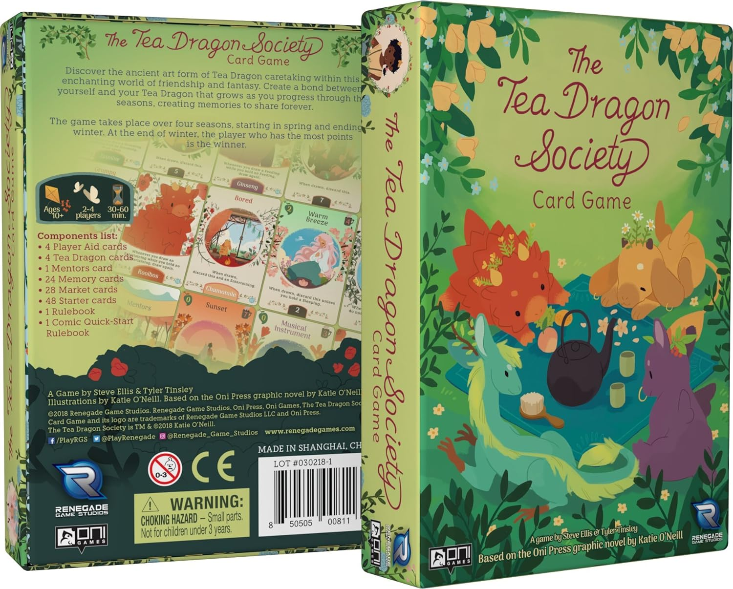 Renegade Game Studios the Tea Dragon Society Board Game image number 2