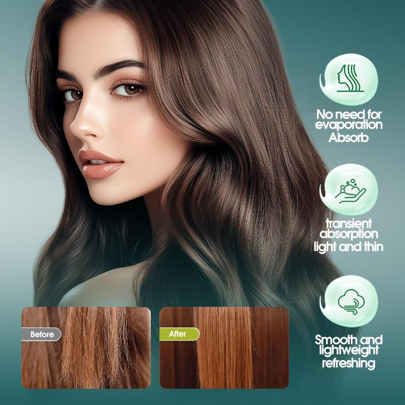 Karvannall Professional Collagen Shea Butter Restorative Hair Mask, 500Ml, for Weakened Dry Damaged Hair, Sulfate Paraben Free image number 3