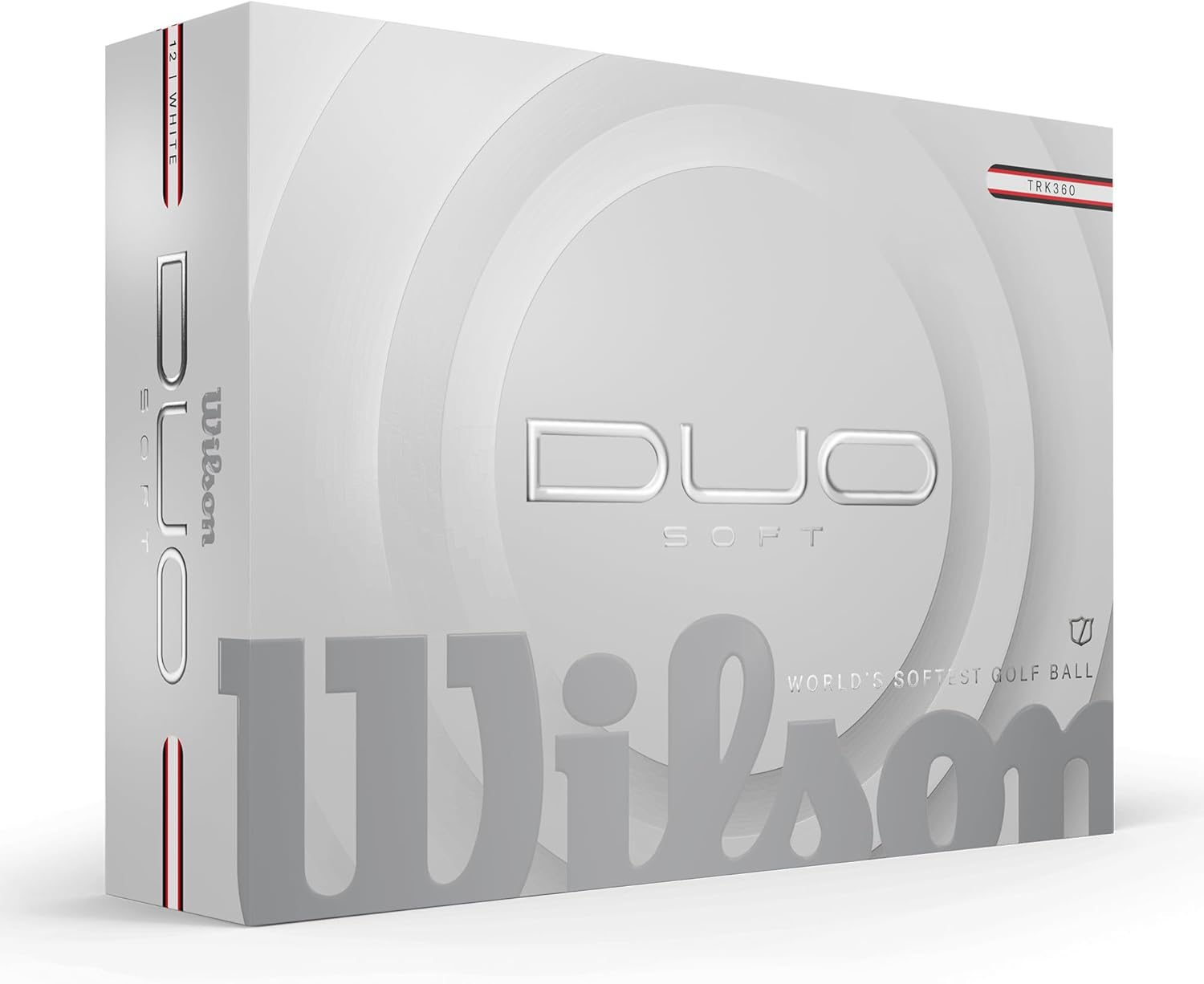 Wilson 2025 Duo Soft Golf Balls - White, 12 Balls image number 2