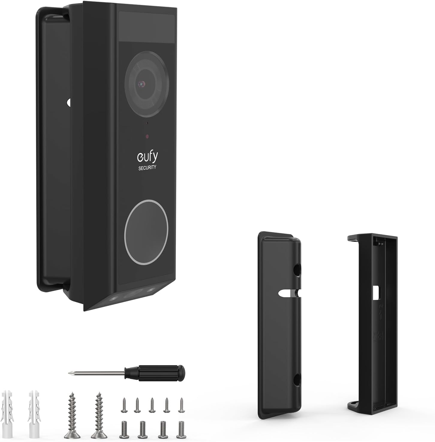 HOLACA Bracket Compatible with Eufy Security Video Doorbell E340, Can Be Pivoted on Both Sides 0-35&deg; Each image number 2