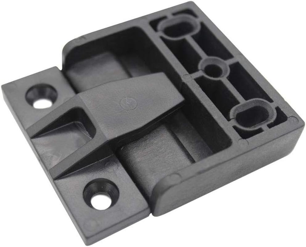Drop On/Hook on Push in Plinth Fasteners Fittings Press Fit Panel Clips (S/M/L) Black for Furniture Connector image number 1