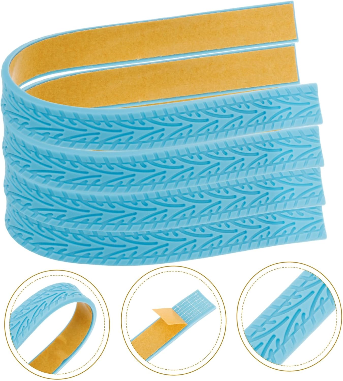 POPETPOP Silicone Luggage Wheel Covers Suitcase Feet Protectors Noise Reduction Shock Absorption Travel Suitcase Accessories Floor Protectors for Cabin Luggage Sturdy Lightweight image number 6