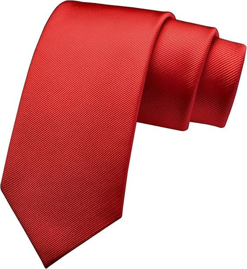 Men'S Formal Solid Color Fine Thread Jacquard Tie image number 4