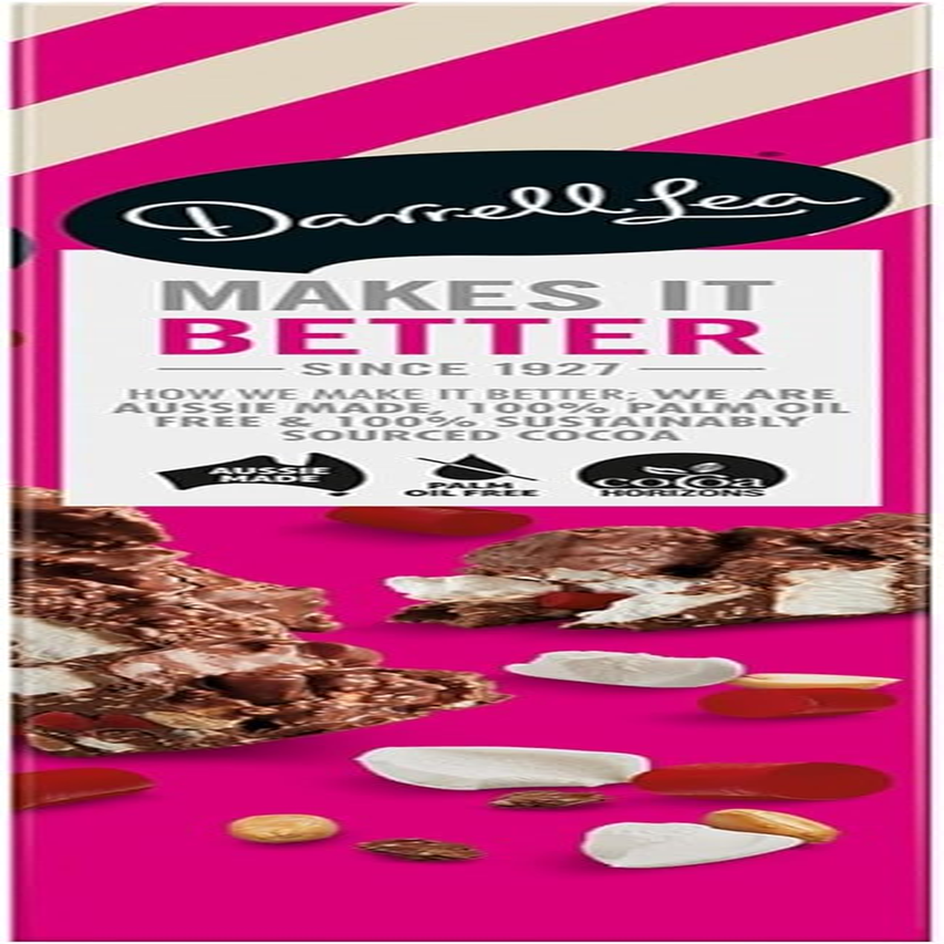 Darrell Lea Rocklea Road Raspberry Milk Chocolate 145 G