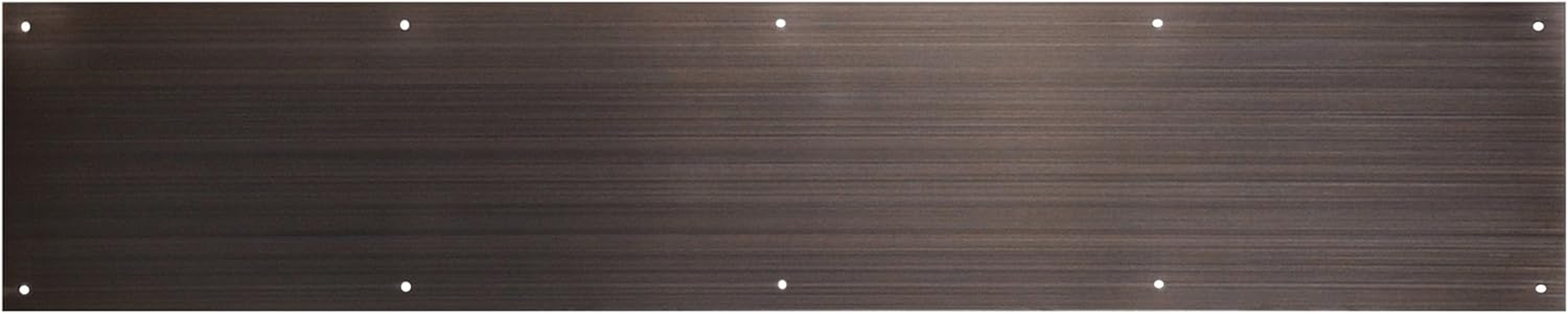 Hardware Essentials Aluminum Non-Magnetic, Screw-In, Door Kick Plate 6" X 30" Pewter Finish (​​852743) image number 4
