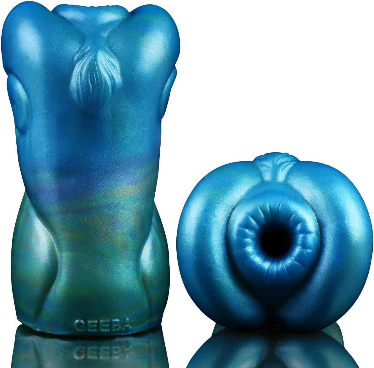 GEEBA Landing Pod Inspired Masturbator, Single Tunnel Penetration Sextoy, Close-Ended Stroker, Alien Exploration Fantasy and Animated Arousal Sex Toy image number 2