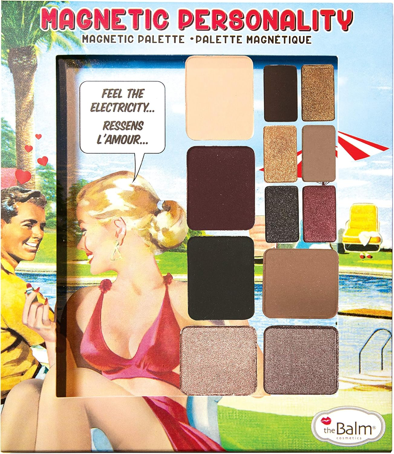 Thebalm - Magnetic Palette - Personality - Eyeshadows Included