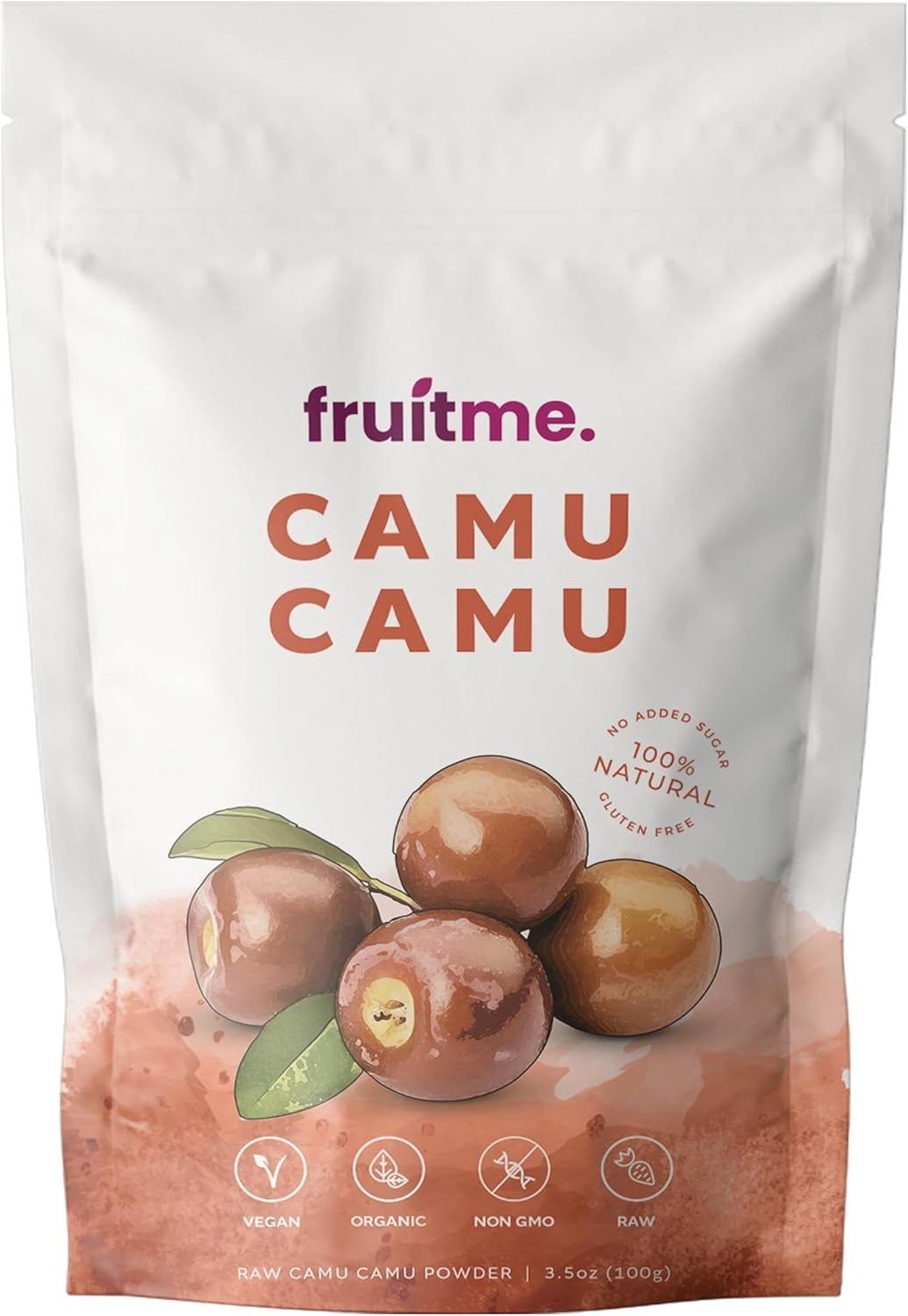 Raw Certified Organic Camu Camu Powder Freeze-Dried 100G - Vitamin C Rich Superfood - Highest Vitamin C Superfruit - a Natural Peruvian Berry by Fruitme image number 4