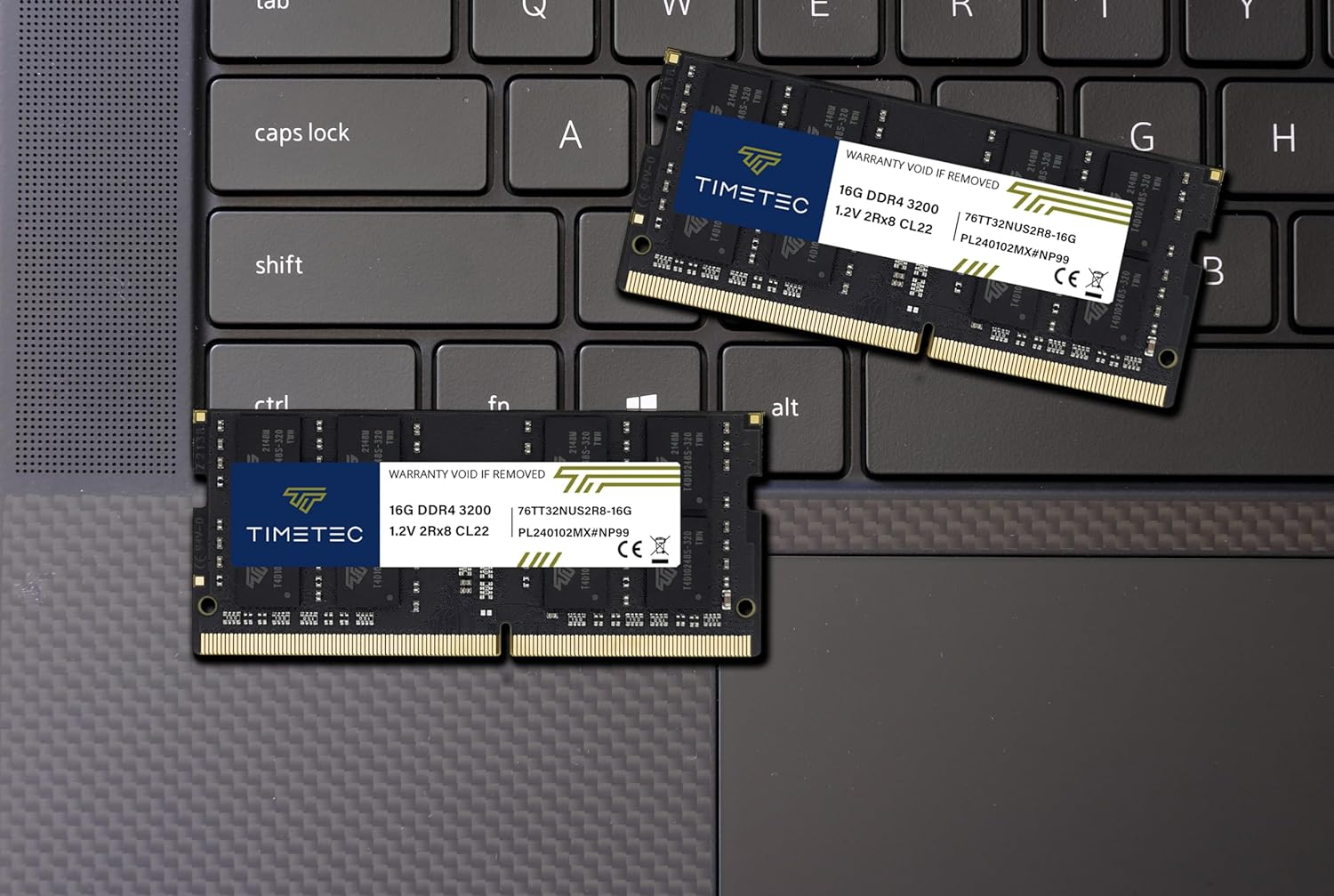 Timetec 16GB DDR4 3200Mhz PC4-25600 Non-Ecc Unbuffered 1.2V CL22 2Rx8 Dual Rank 260 Pin SODIMM Compatible with AMD and Intel Gaming Laptop Notebook PC Computer Memory RAM Module Upgrade (16GB) image number 4