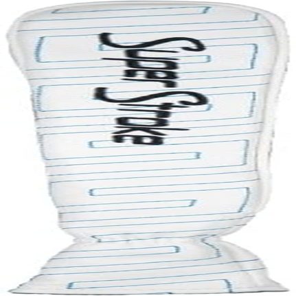 Superstroke Golf Alignment Stick Headcover, Made of Water and Stain Resistant Synthetic Leather, 2-Panel Construction with Piping, Multi Color