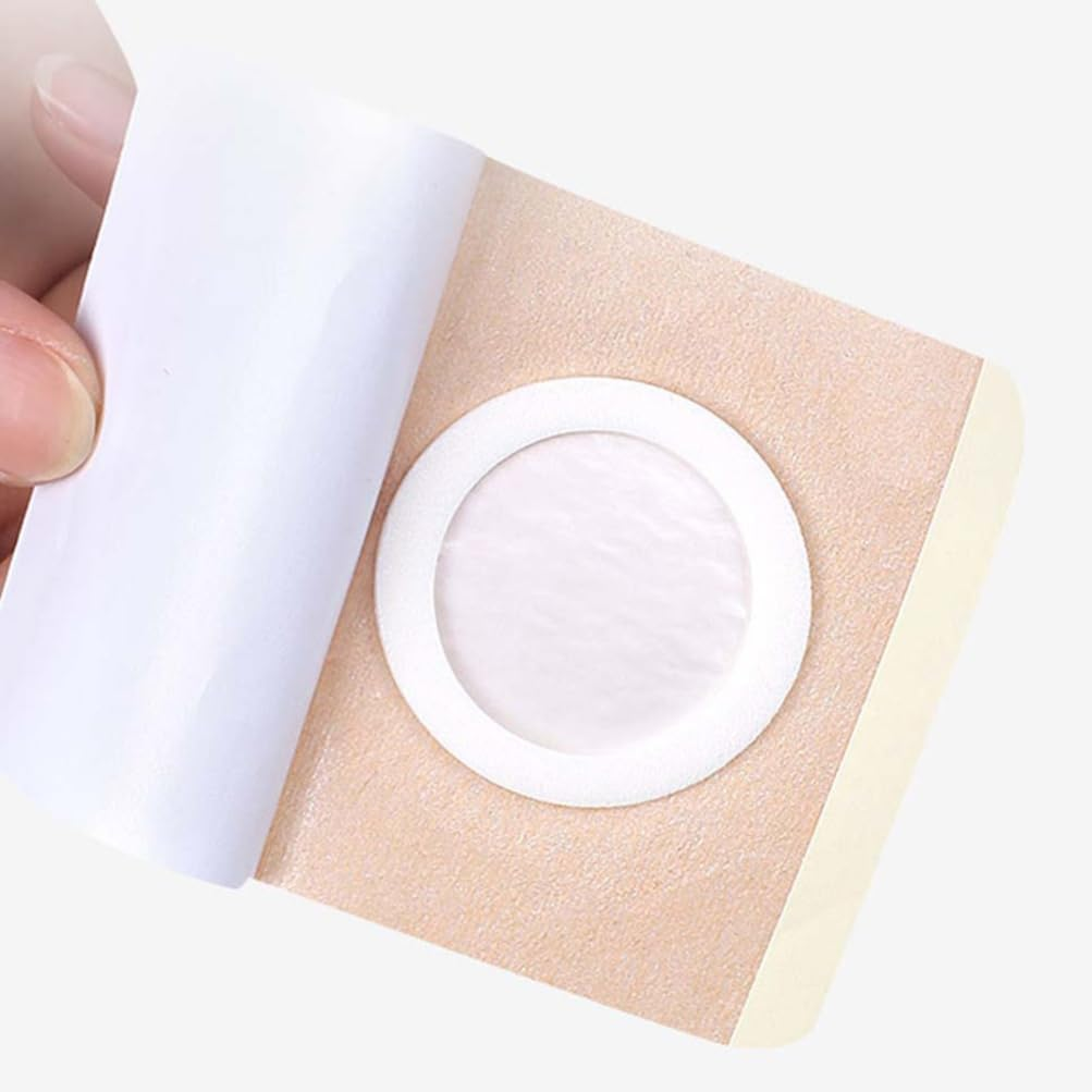 Ipetboom Belly Button Patches 50Pcs Disposable Castor Oil Pack Wrap Patches Self Adhesive Herbal Pads for Kids Adults, No Castor Oil image number 1