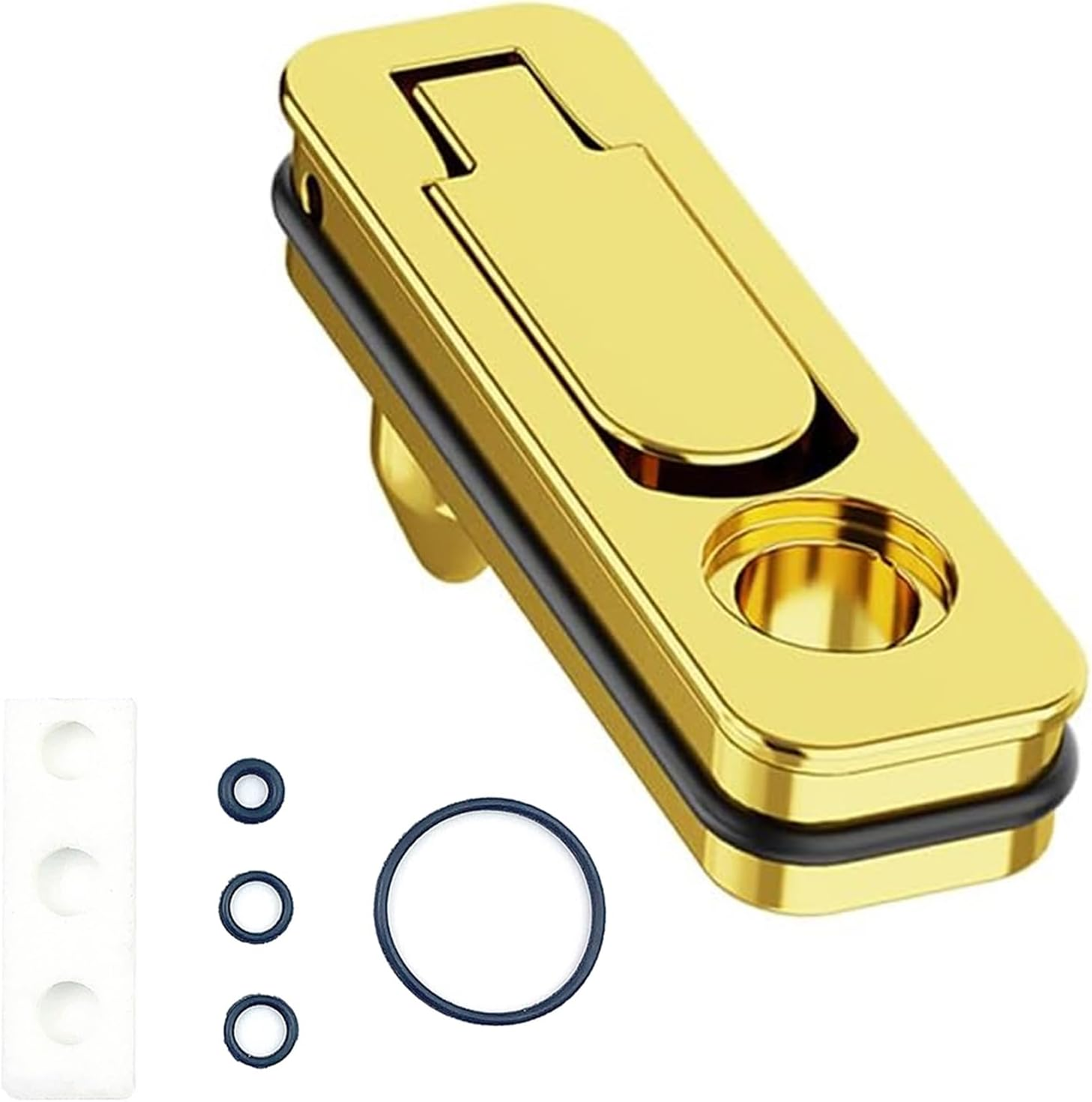 Accessories Compatible with Zippo Lighters, Metal Lighter Accessories with Cotton Felt Pad and Insert Seal for Lighter Replacement Parts