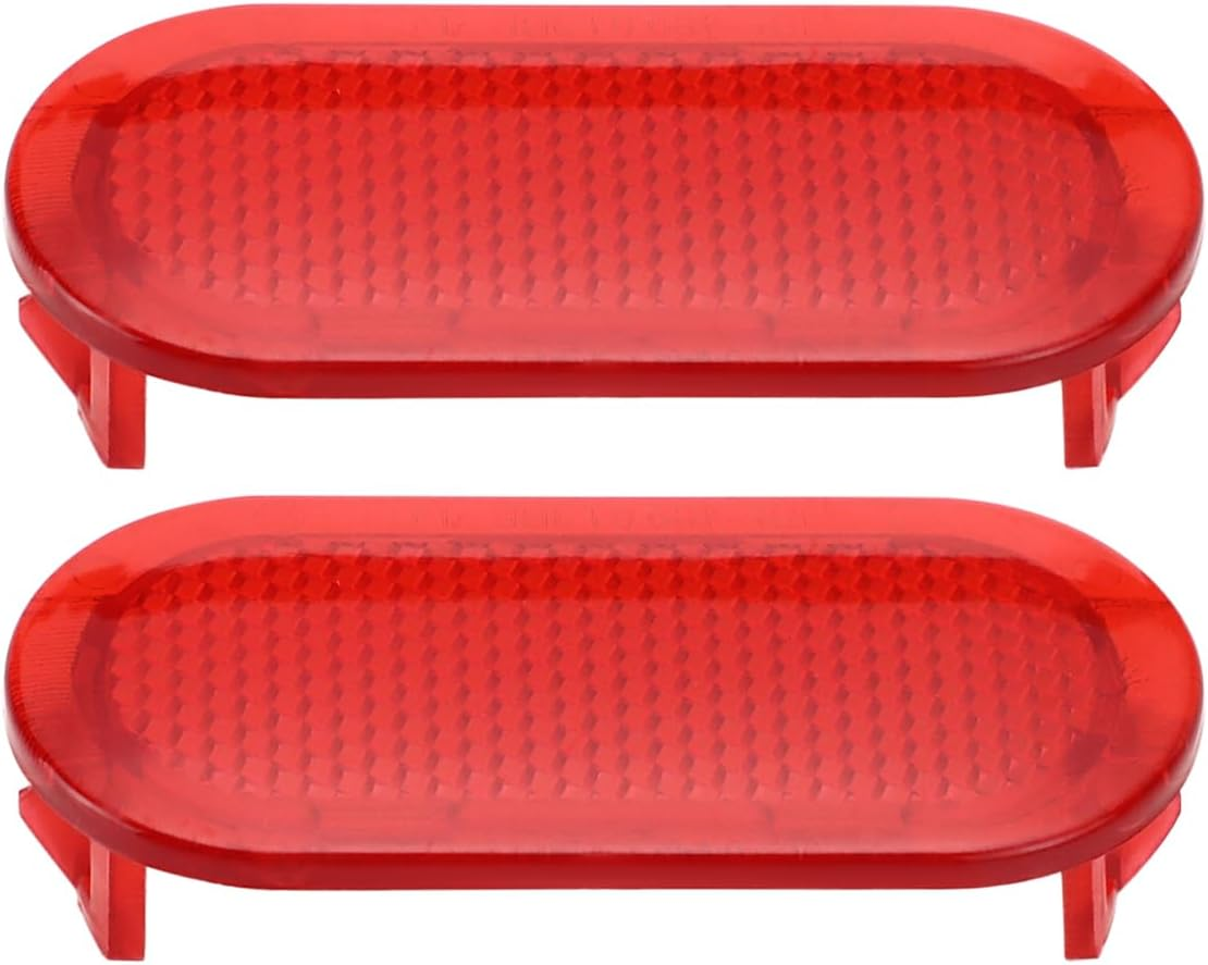 VGOL 2Pcs Door Reflector Car Door Reflector Red Door Panel Warning Light Reflector Compatible with Volkswagen Beetle, OEM 6Q0947419