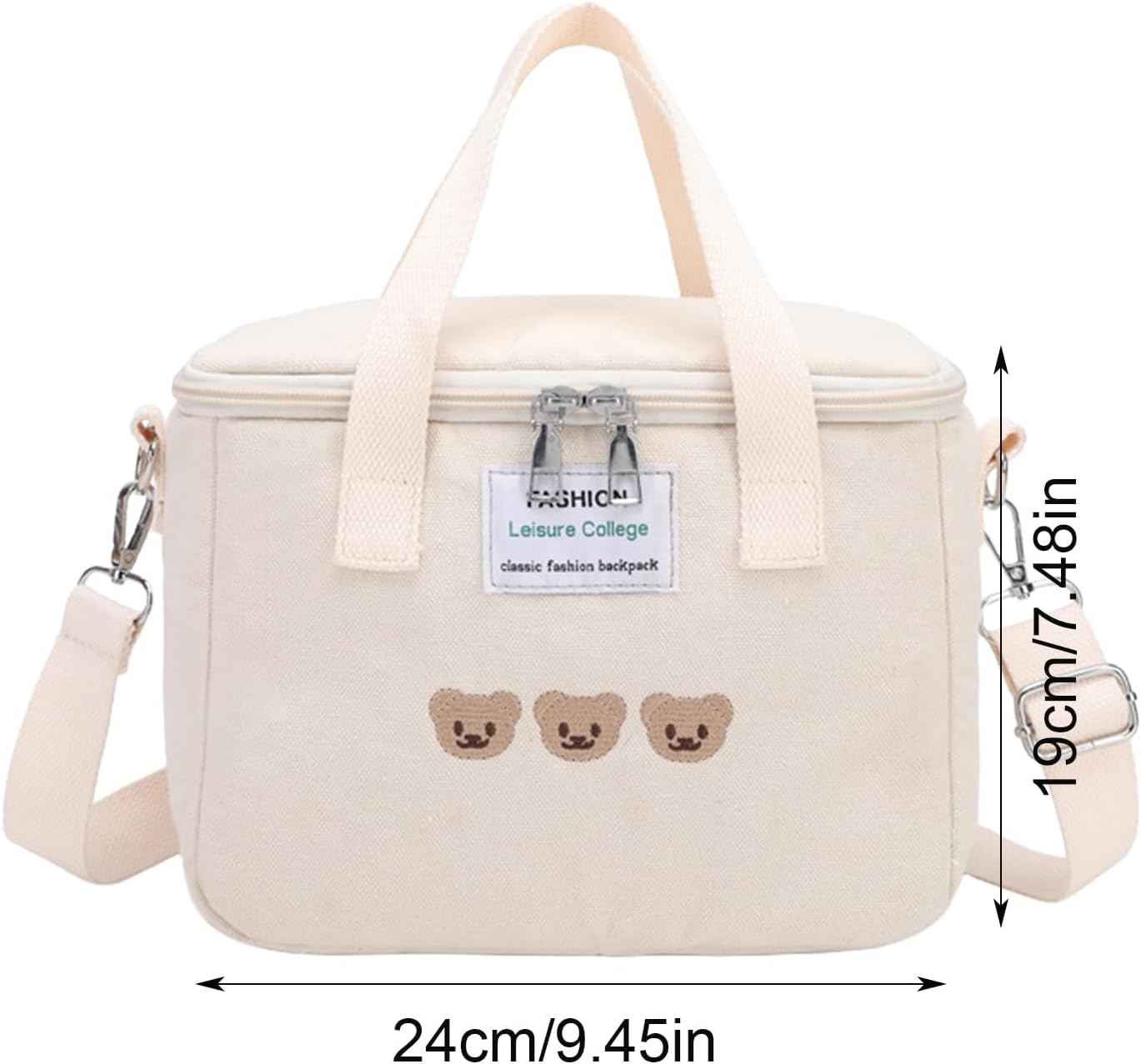 Baby Diaper Bag, Travel Storage Organizer, Cute Large Handbag | Spacious Insulation Layer Compartment Design, Adjustable Strap Utility Tote for Boys, Girls, Nursing, Stroller - Purple image number 5