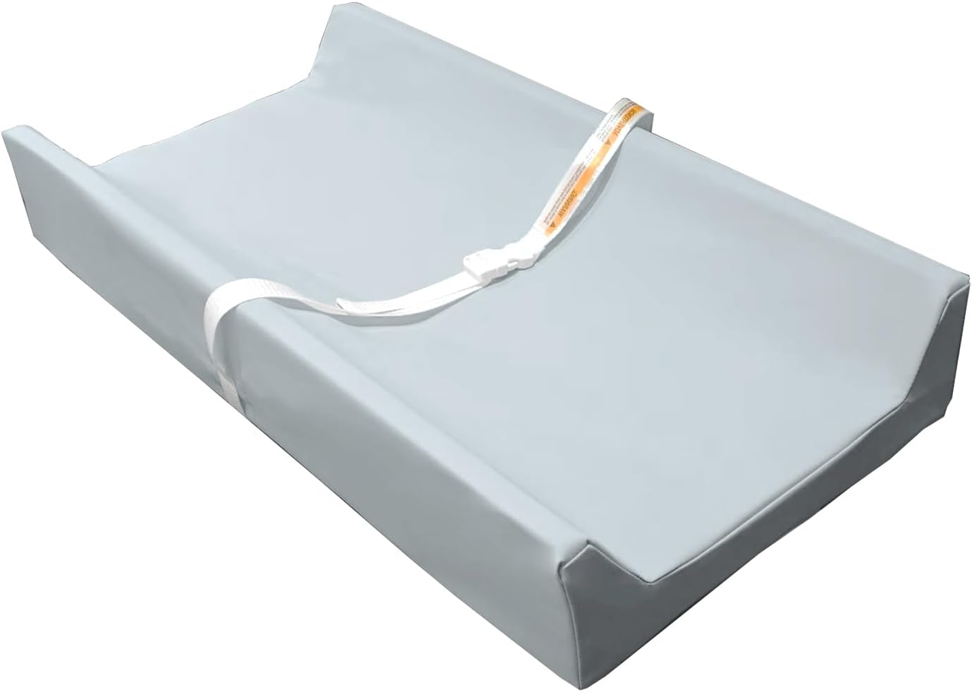 AGOGOLIFE Vegan Leather Baby Changing Pad with Waterproof & Wipe-Clean PU Cover, Standard Size Cozy Diaper Changing Pad for Dresser and Table, Blue