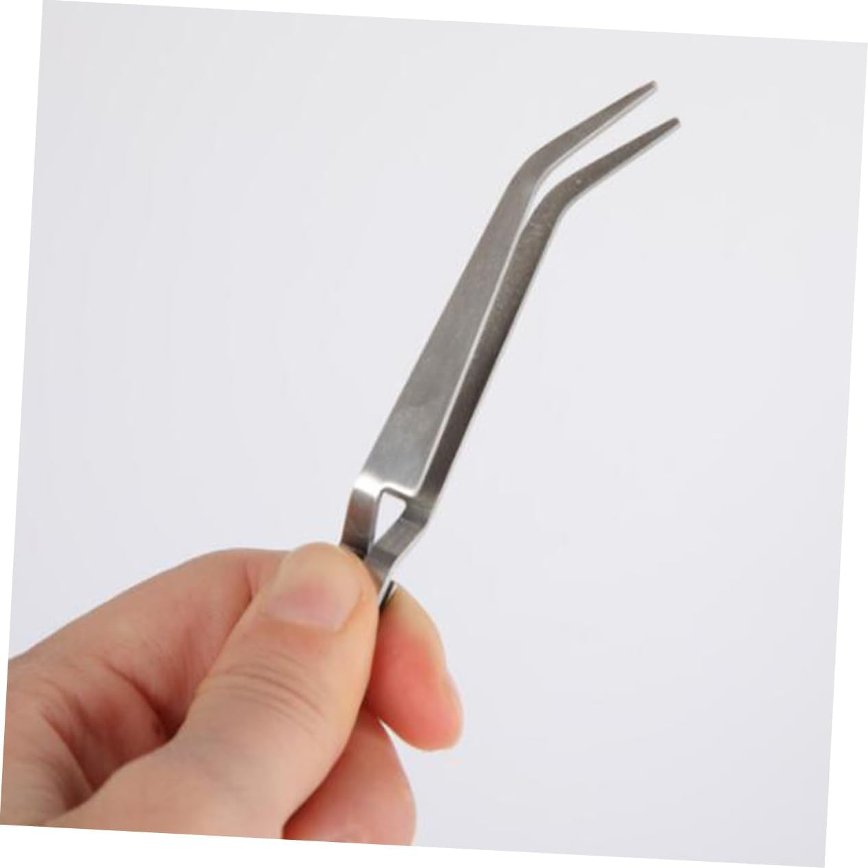 SAFIGLE 2Pcs Quality Stainless Steel Nail Art Pincher Multipurpose Manicure Shaping Clip for Travel image number 4