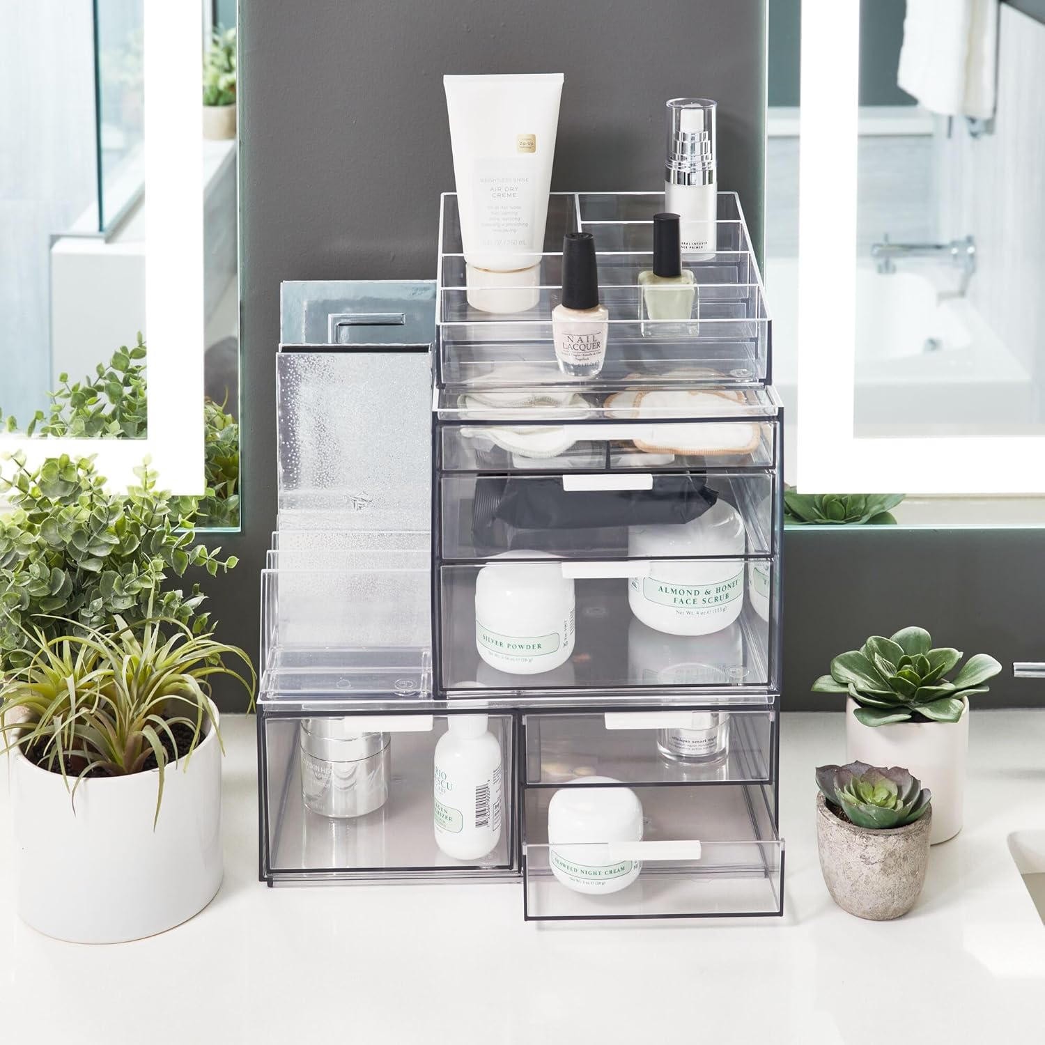 Idesign the Sarah Tanno Collection Cosmetic, Drawer Organizer - Tall