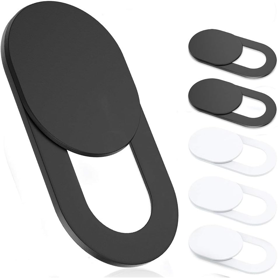 Webcam Cover Slide,[6 Pack] Ultra-Thin Laptop Web Camera Cover Compatible with Macbook,Laptop,Pc,Computer,Imac,Ipad, Iphone 6/7/8 Plus. 0.022In Thick Web Blocker Protect Your Privacy and Security