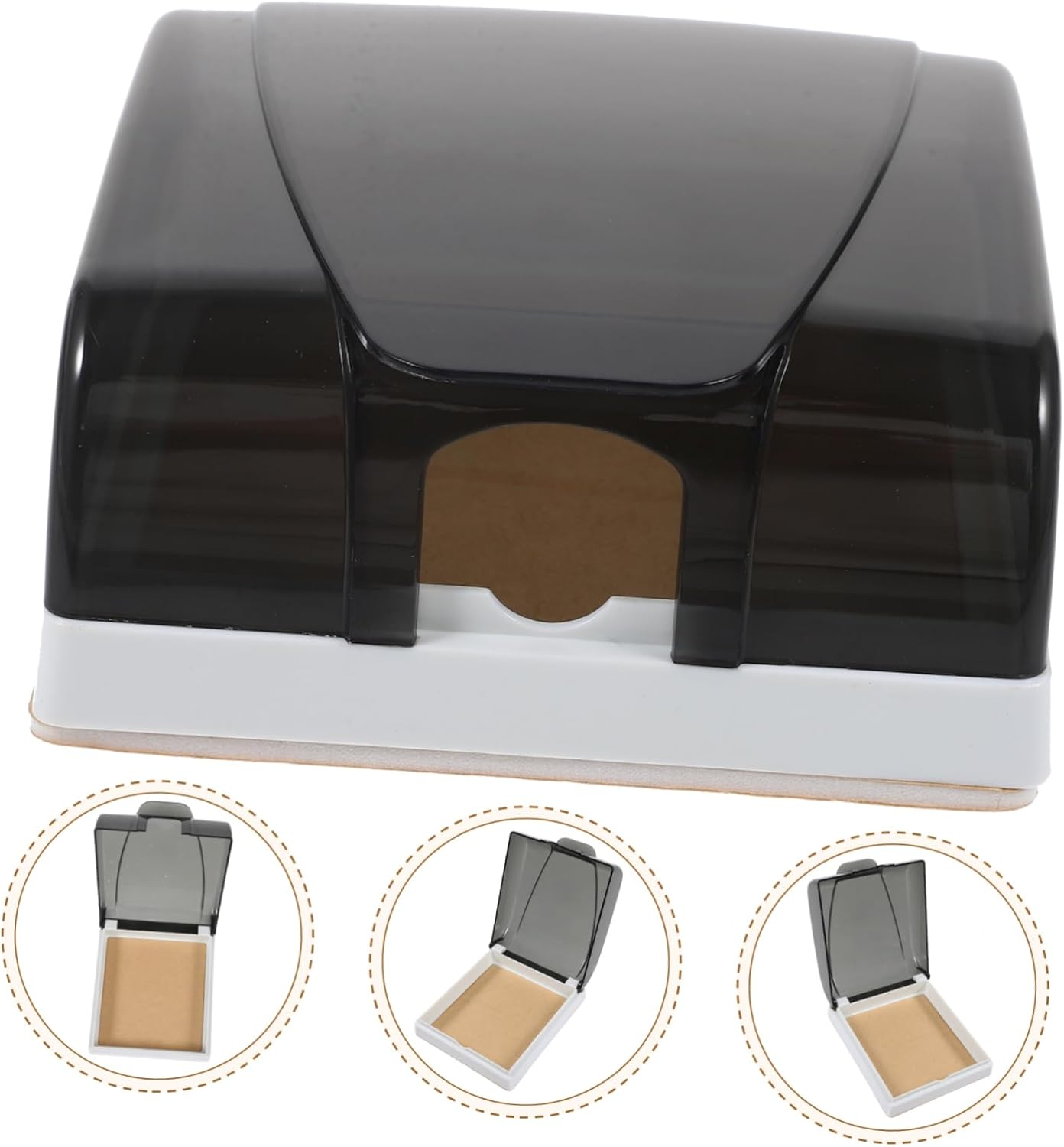 DOITOOL Socket Plug Cover Electrical Outlet Protection Box Slip Suitable for Home Office image number 2