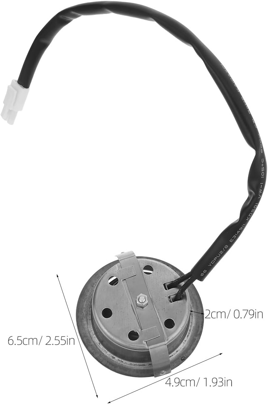 COHEALI 2Pcs Range Hood Light: round Led Bulbs for Range Hood Light Replacement 12V Kitchen over Stove Lighting for Home Hotel and Restaurants image number 2