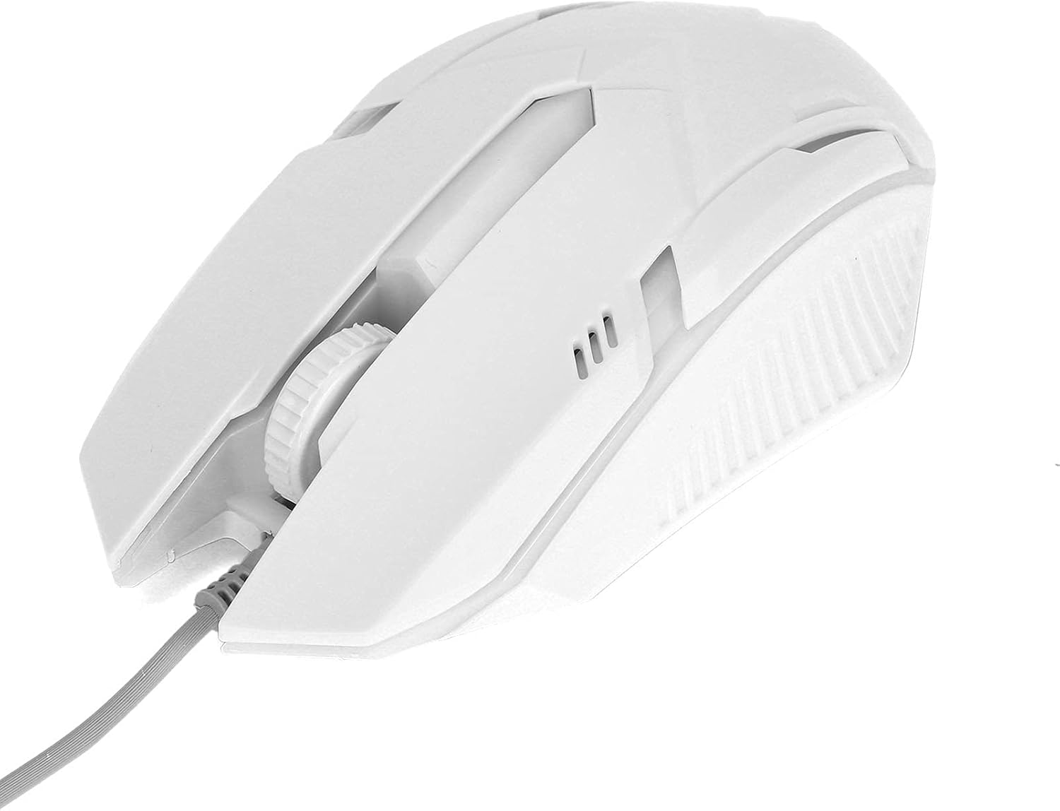 USB Wired Mouse,Portable RGB Backlight,Ergonomic Computer Gaming Mouse Mice,For Laptop Pc,For XP/7/8/10 (White) image number 1