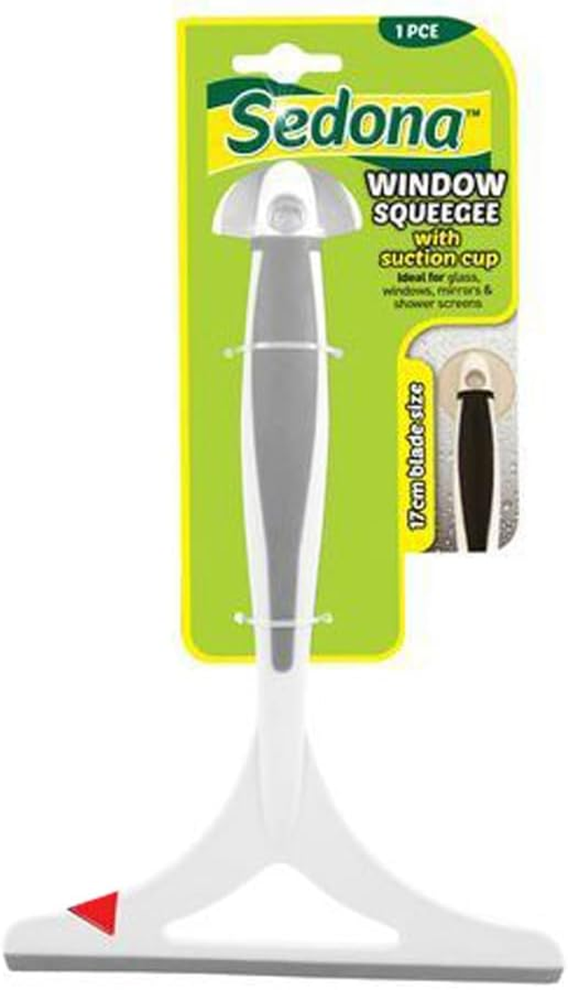 Sedona Glass Window Squeege with Suction Hook, 17 Cm Size image number 1