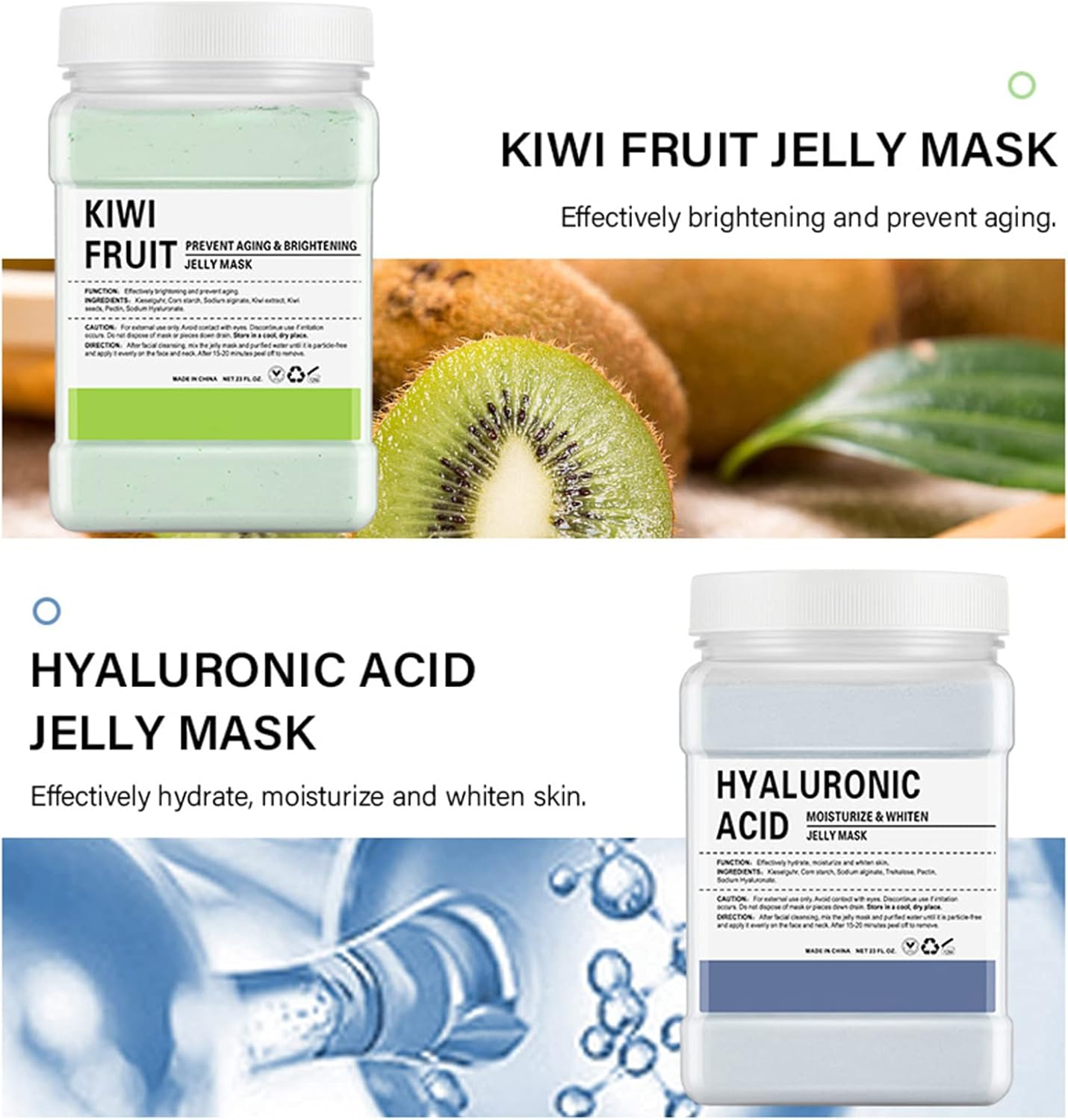 Julycrab Jelly Mask for Facials Jelly Face Mask Powder image number 6