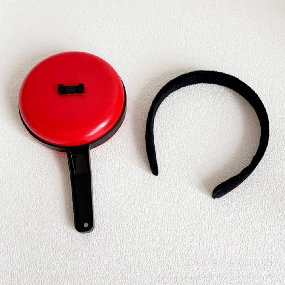 SZZLXYMT Funny Fried Egg Pot Headband, Pan and Egg Headband, Female Simulated Pot Headpiece image number 4